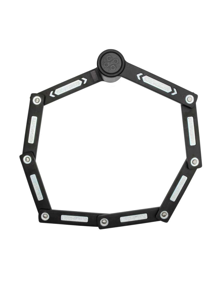 Kryptonite ZapiĘcie SkŁadane Kryptonite Keeper Mini Folding Black 80cm