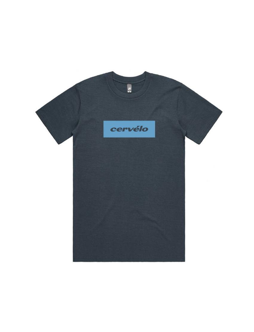 Cervelo T-shirt Boxbox Petrol Blue S