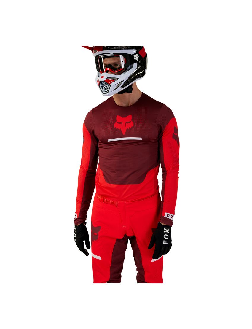 Fox Bluza Motocyklowa  Flexair Optical Fluo Red S
