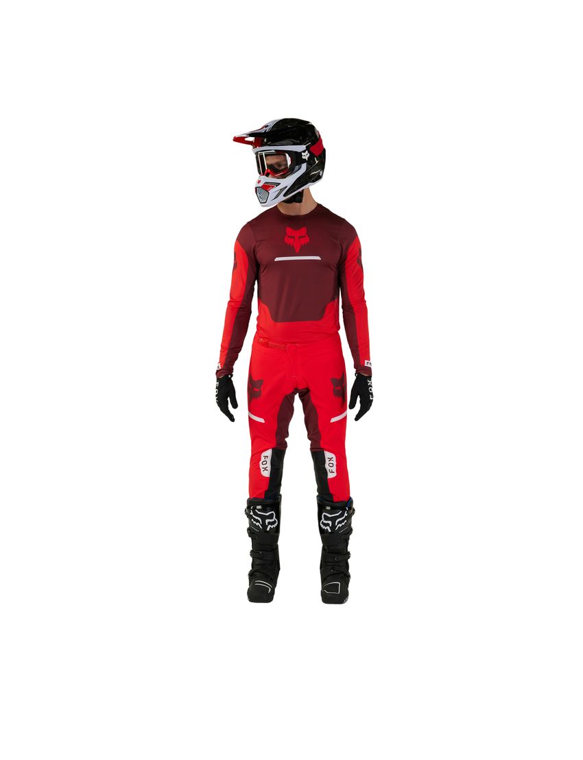 Fox Bluza Motocyklowa  Flexair Optical Fluo Red S