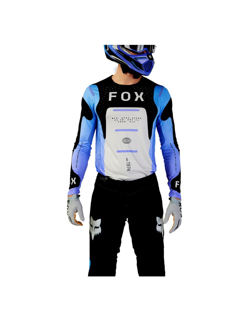 Fox Bluza Motocyklowa  Flexair Magnetic Black Purple S