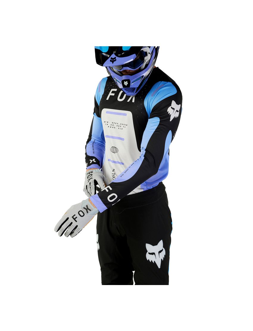 Fox Bluza Motocyklowa  Flexair Magnetic Black Purple S