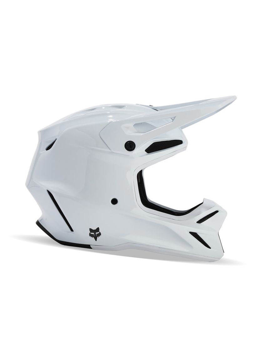 Fox Kask Motocyklowy  V3 Rs Carbon Solid White M