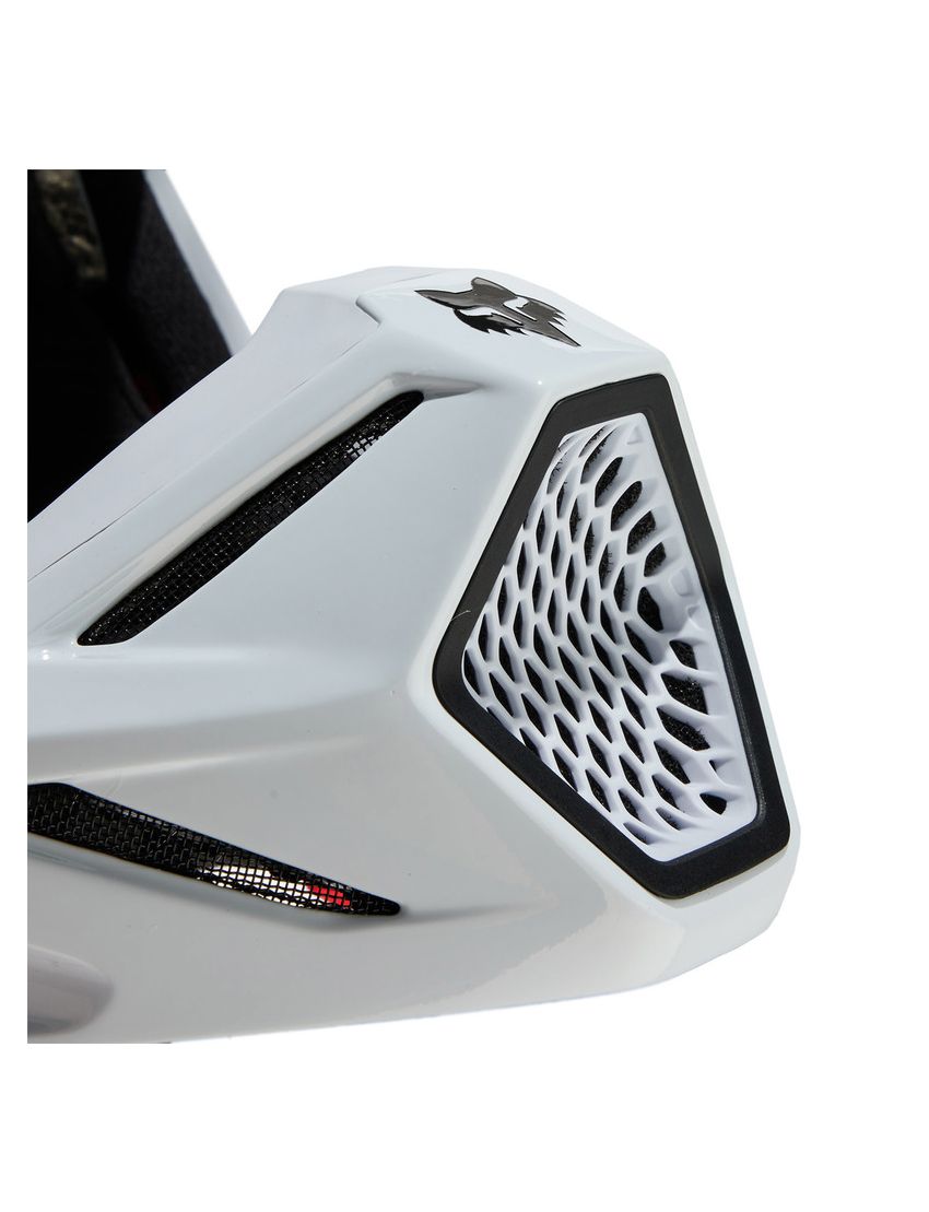 Fox Kask Motocyklowy  V3 Rs Carbon Solid White M