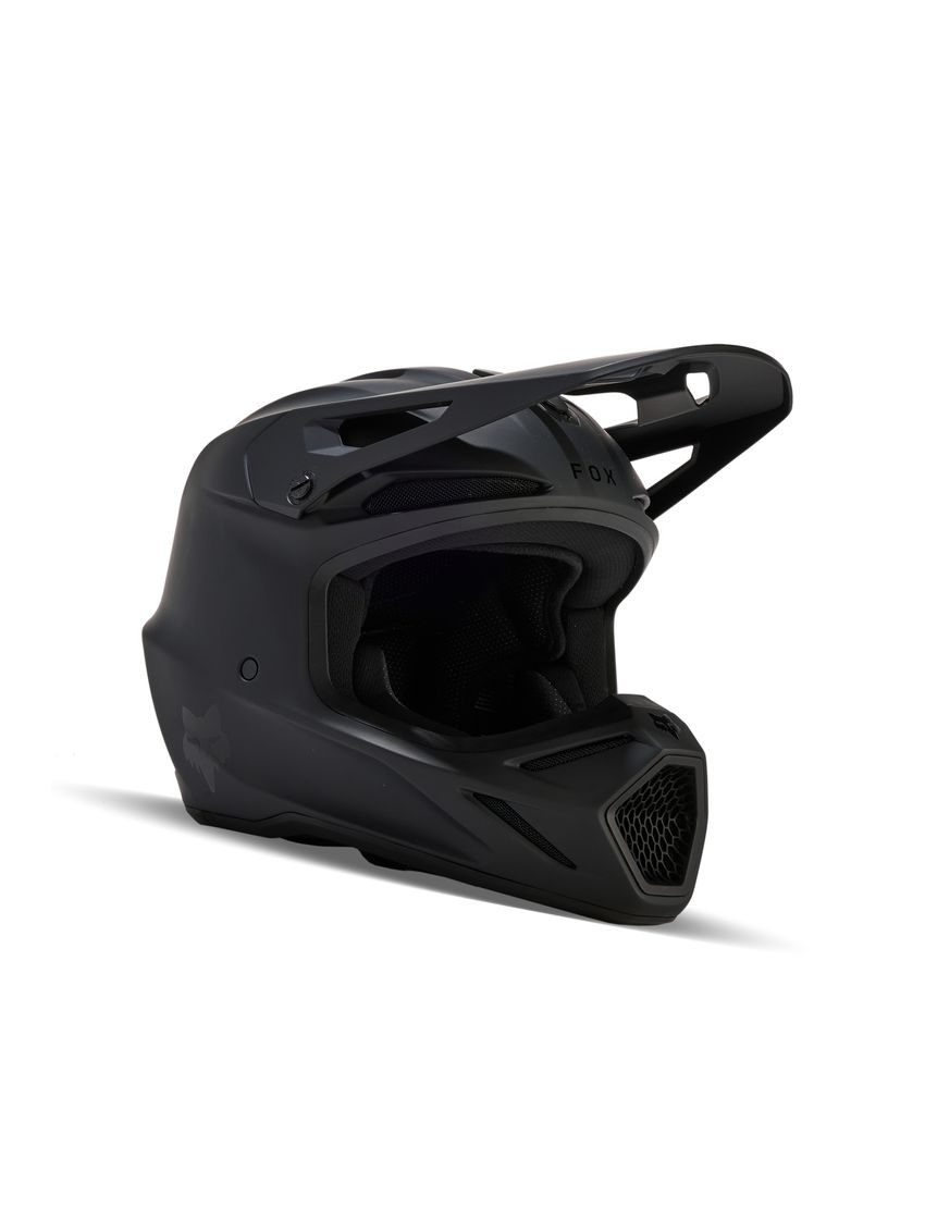 Fox Kask Motocyklowy  V3 Solid Matte Black Xl