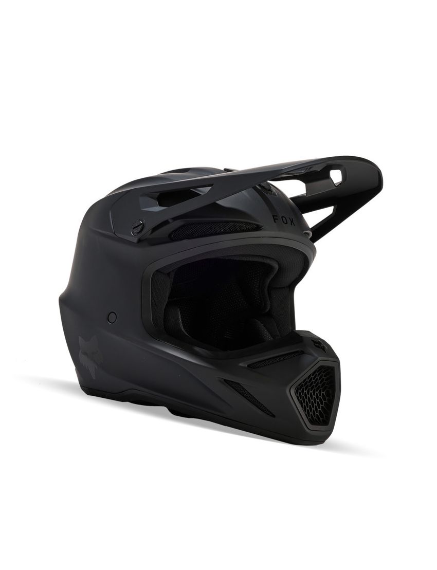 Fox Kask Motocyklowy  V3 Solid Matte Black Xl