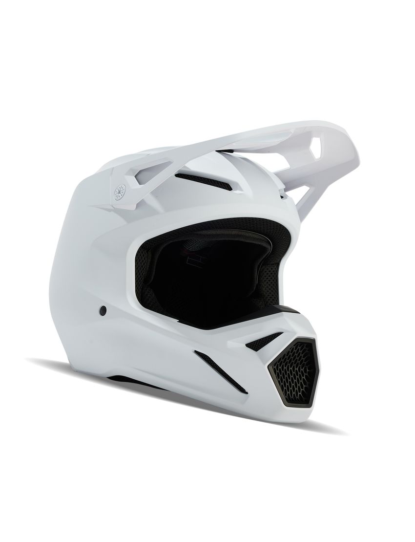 Fox Kask Motocyklowy  V1 Solid Matte White Xxl