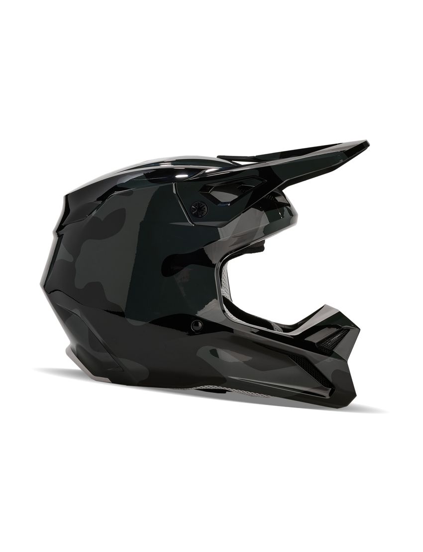 Fox Kask Motocyklowy  V1 Bnkr Black Camo S