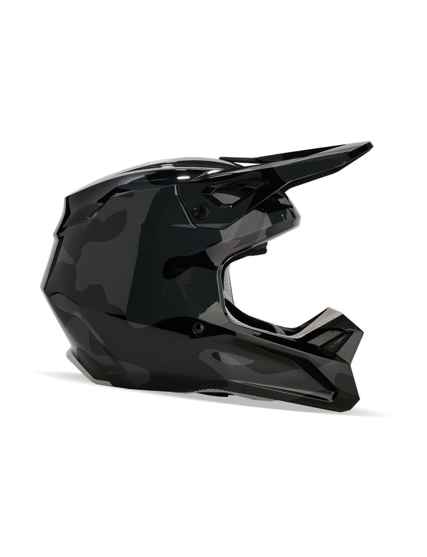 Fox Kask Motocyklowy  V1 Bnkr Black Camo S