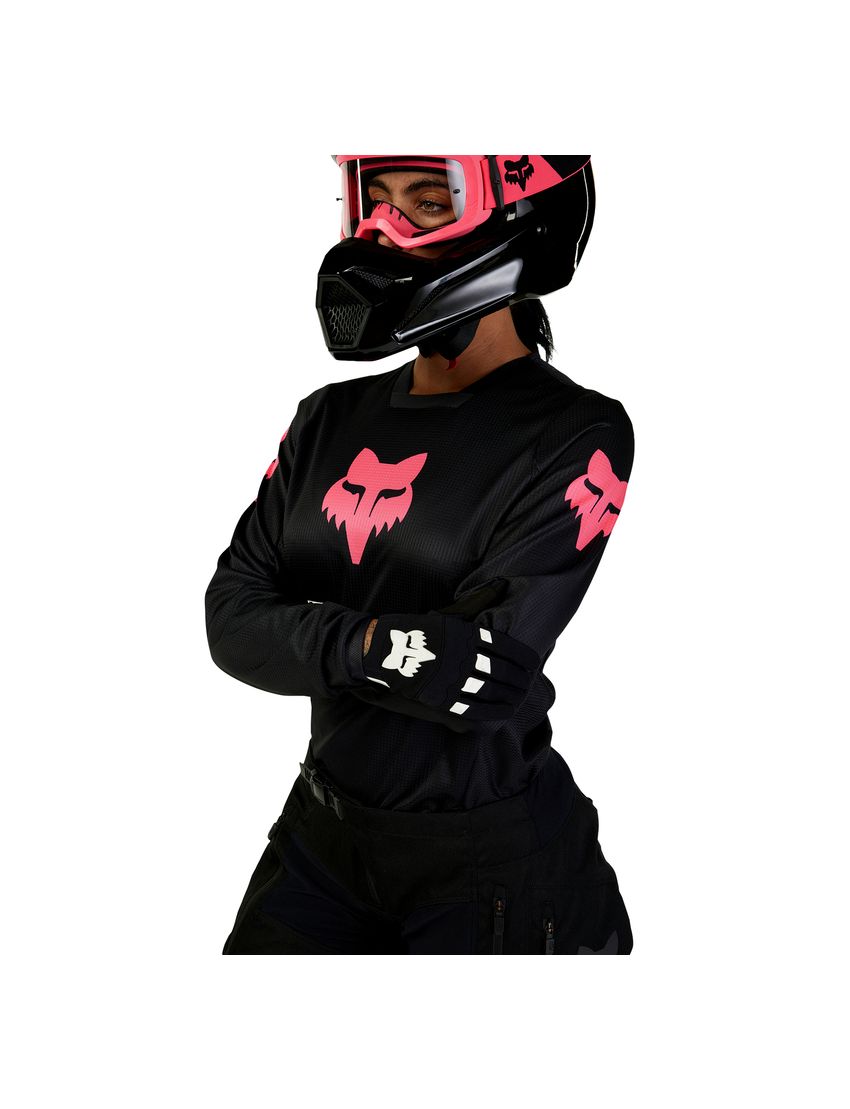 Fox Bluza Motocyklowa Damska  Blackout Black Black S