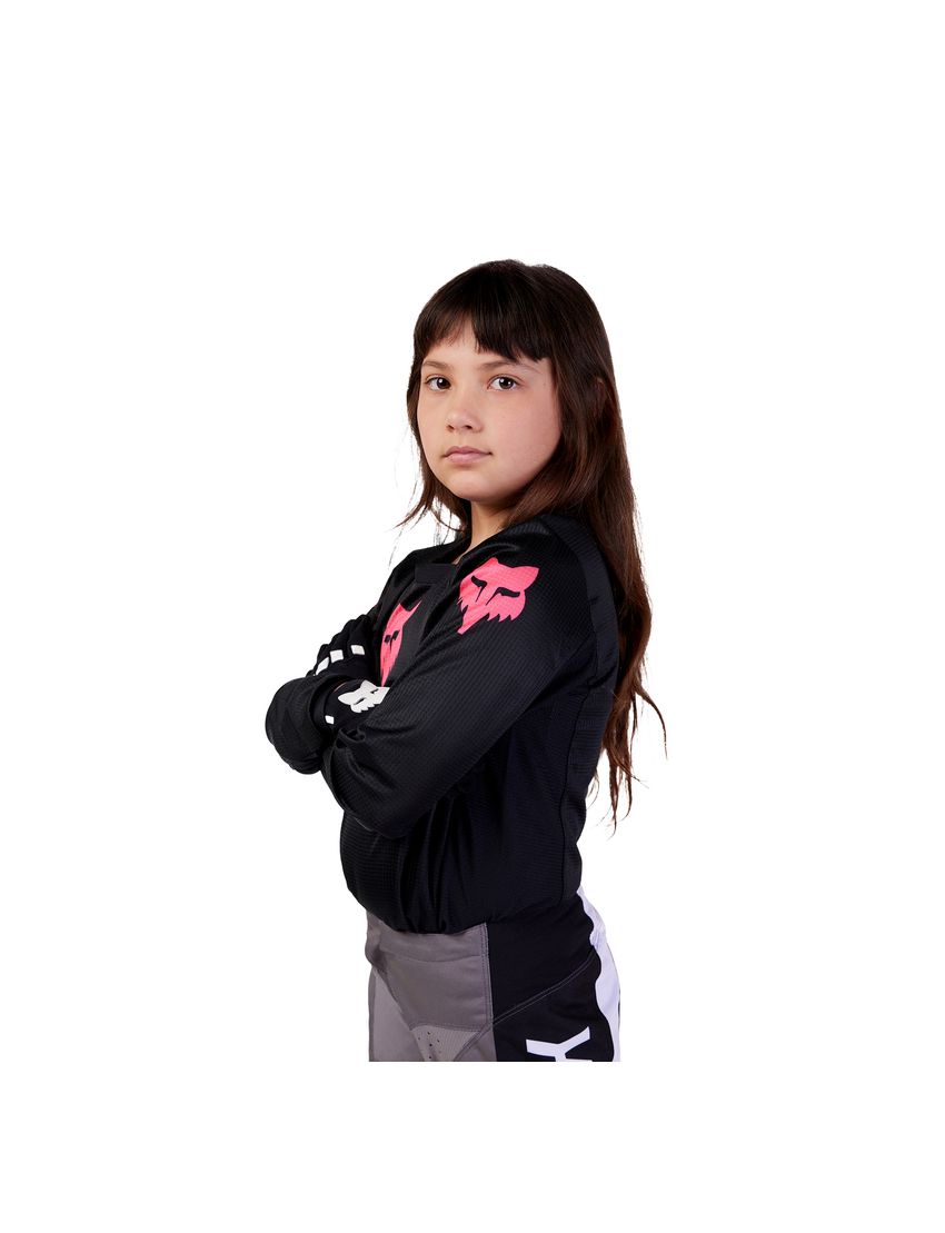 Fox Bluza Motocyklowa Junior Girls Blackout Black Black Yl