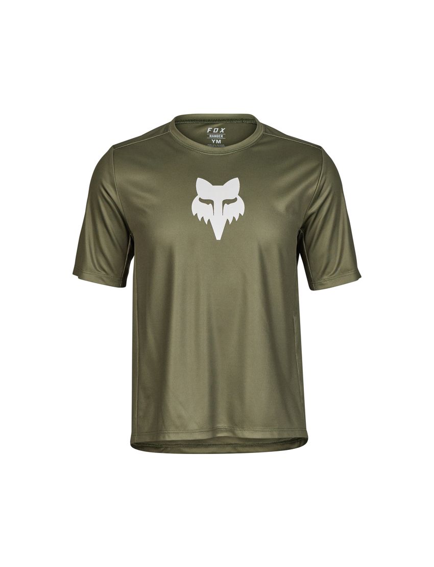 Fox Koszulka Rowerowa Junior  Ranger Olive Green Ym