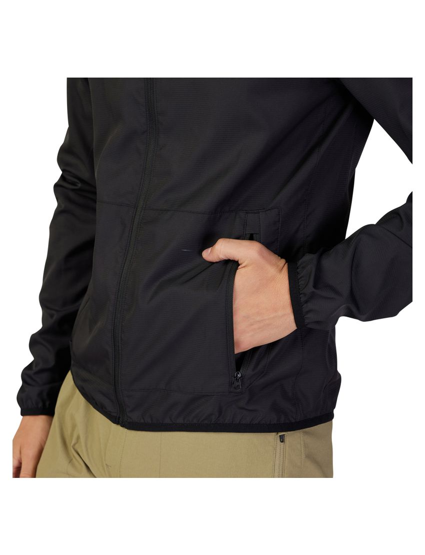 Kurtka przeciwdeszczowa FOX Ranger Wind black