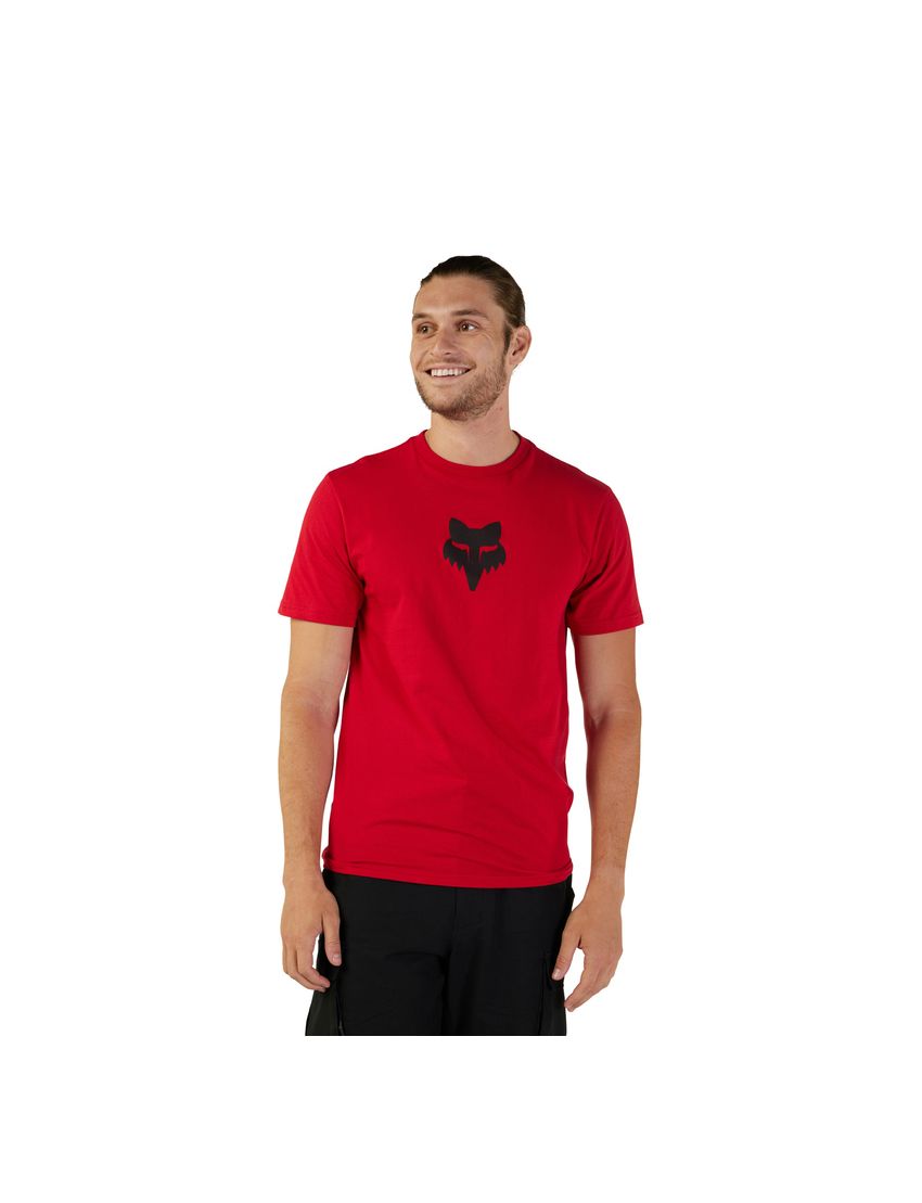 Fox T-shirt  Head Flame Red L