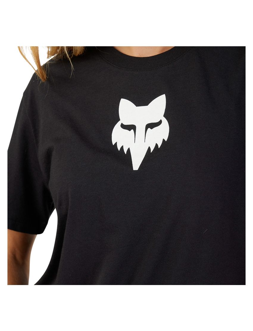 Fox T-shirt Damski  Head Black Xs