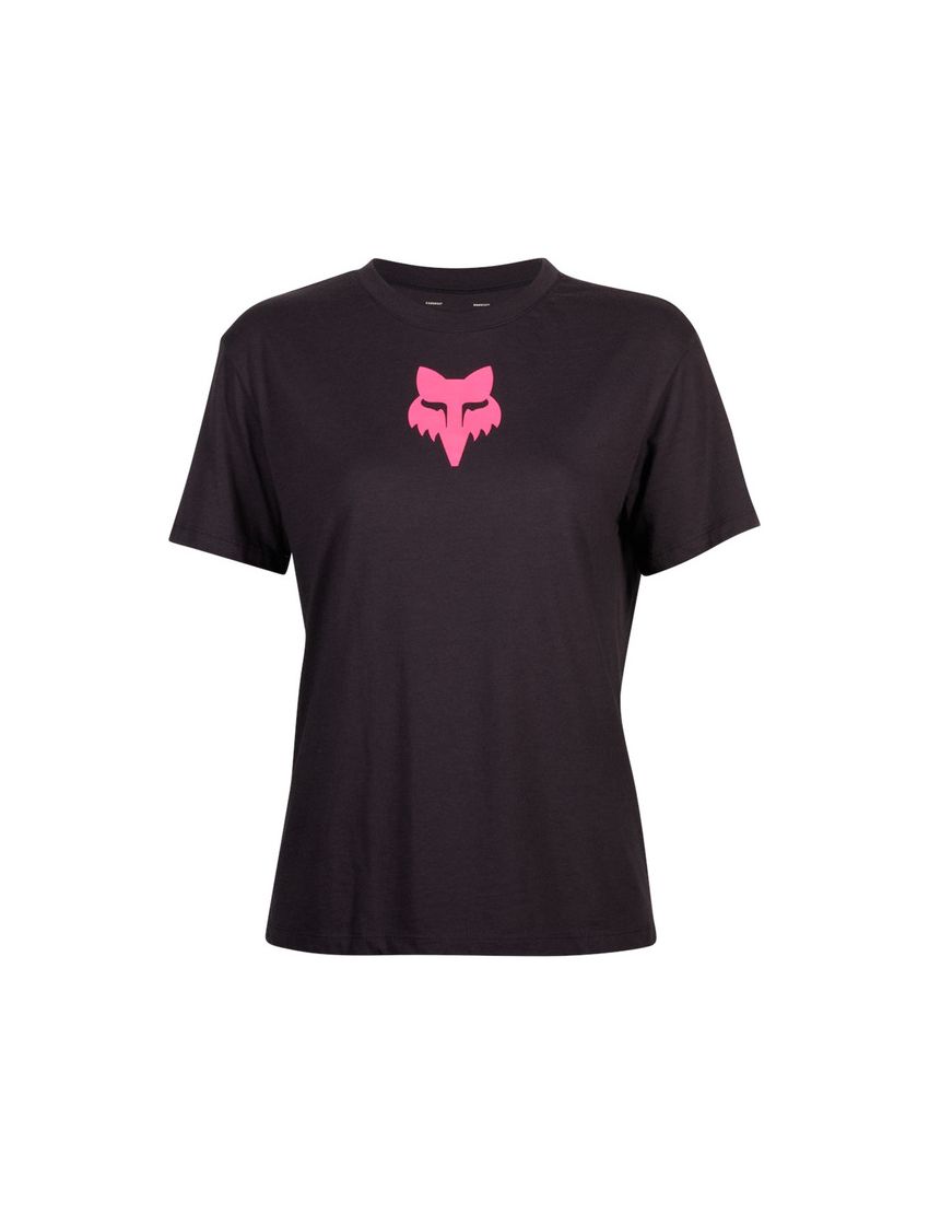 Fox T-shirt Damski  Head Black Pink Xs