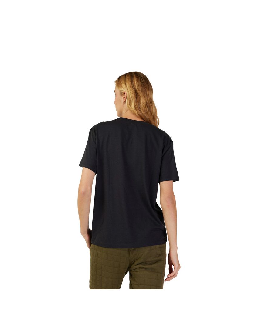 Fox T-shirt Damski  Head Black Pink Xs
