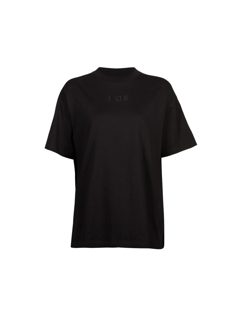 Fox T-shirt Damski  Wordmark Os Black M