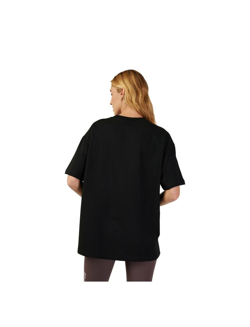 Fox T-shirt Damski  Wordmark Os Black M