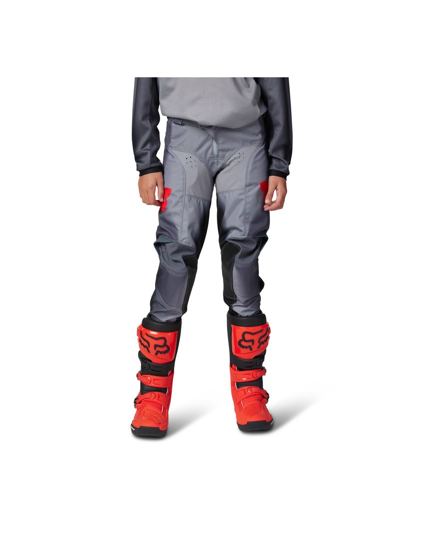 Fox Spodnie Motocyklowe Junior  180 Interfere Grey Red Y22