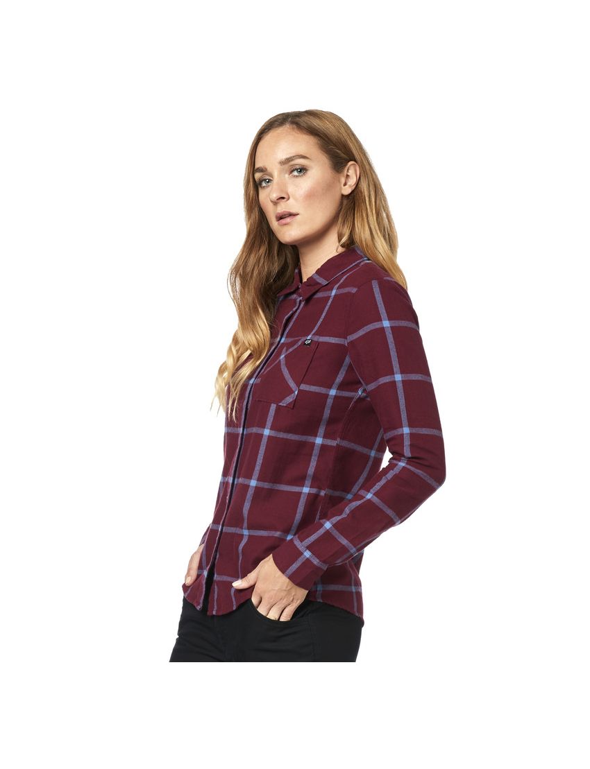 Koszula FOX Lady Roost Flannel cranberry
