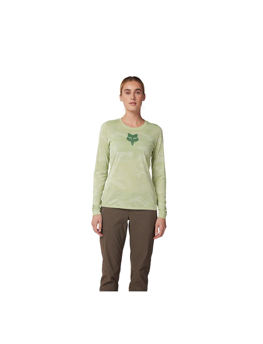 Fox Koszulka Rowerowa Z DŁugim RĘkawem Damska  Ranger Tru Dri Cactus Xs