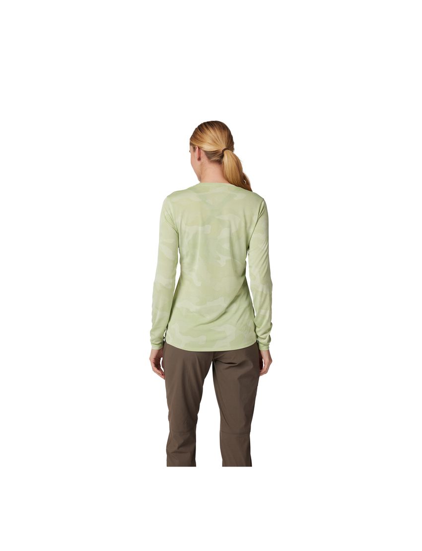 Fox Koszulka Rowerowa Z DŁugim RĘkawem Damska  Ranger Tru Dri Cactus Xs