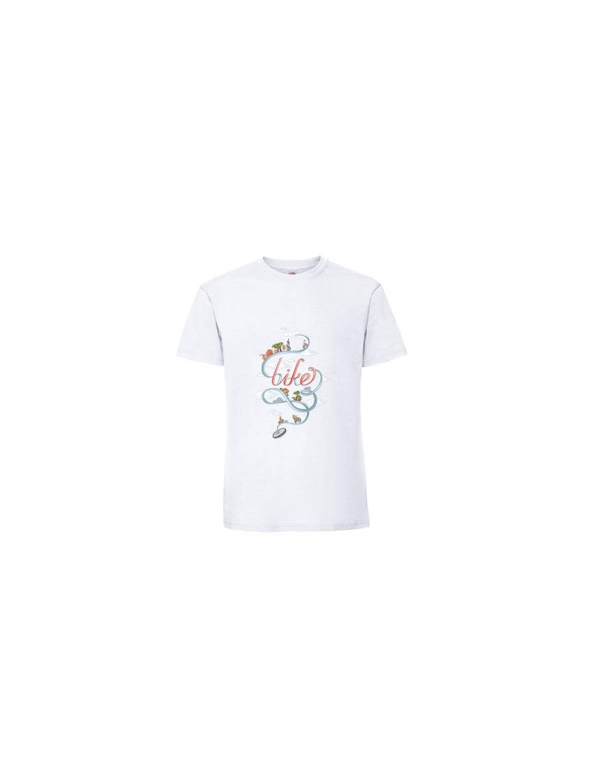 Dobre Sklepy Rowerowe Koszulka T-shirt Bike Life, DSR, biała rozmiar 