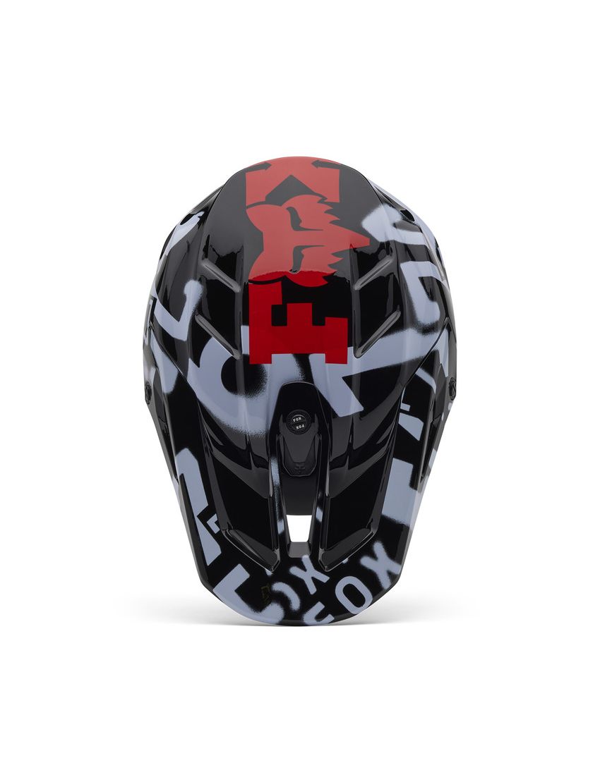 Fox Kask Motocyklowy  V3 Seventy4 Black S