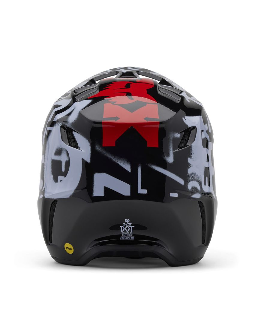 Fox Kask Motocyklowy  V3 Seventy4 Black S