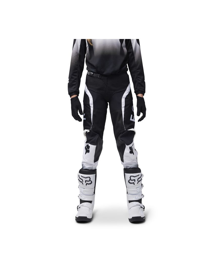 Fox Spodnie Motocyklowe Junior  180 Lean Black White Y26