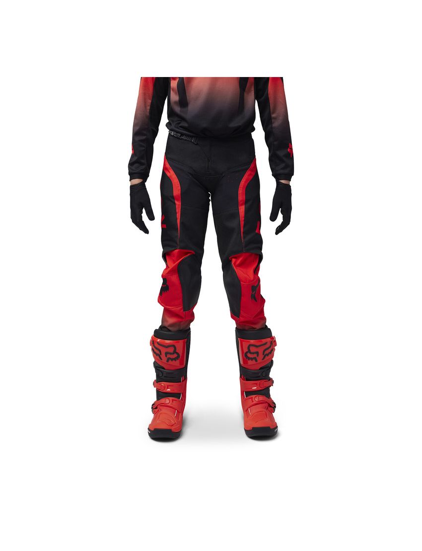 Fox Spodnie Motocyklowe Junior  180 Lean Fluo Red Y24