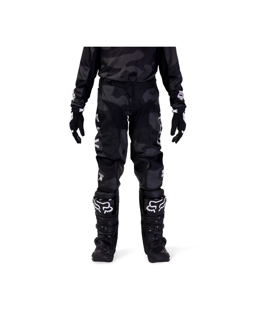 Fox Spodnie Motocyklowe Junior  180 Bnkr Black Camo Y24