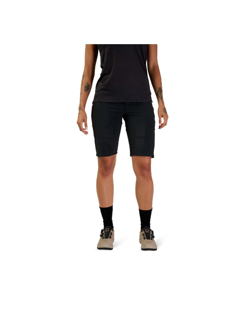 Fox Spodenki Rowerowe Damskie  Flexair Black Xs