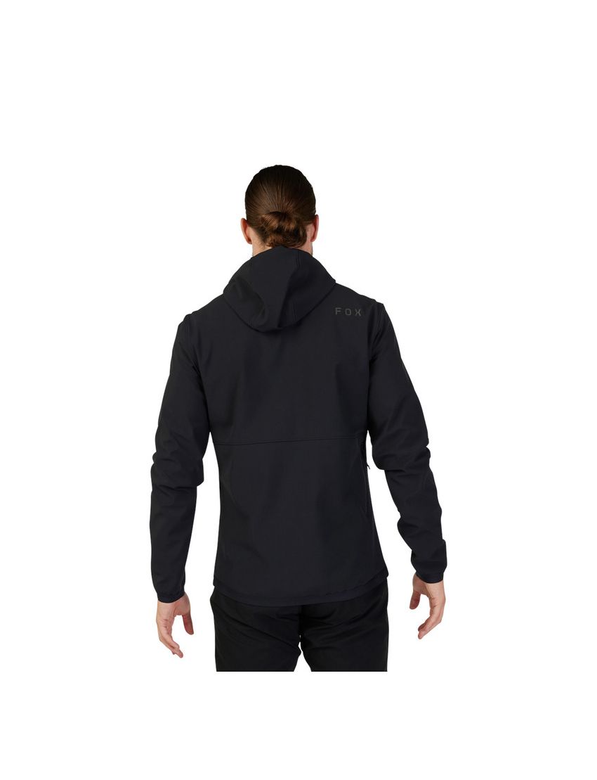 Fox Bluza Rowerowa Z Kapturem  Ranger Fire Black S
