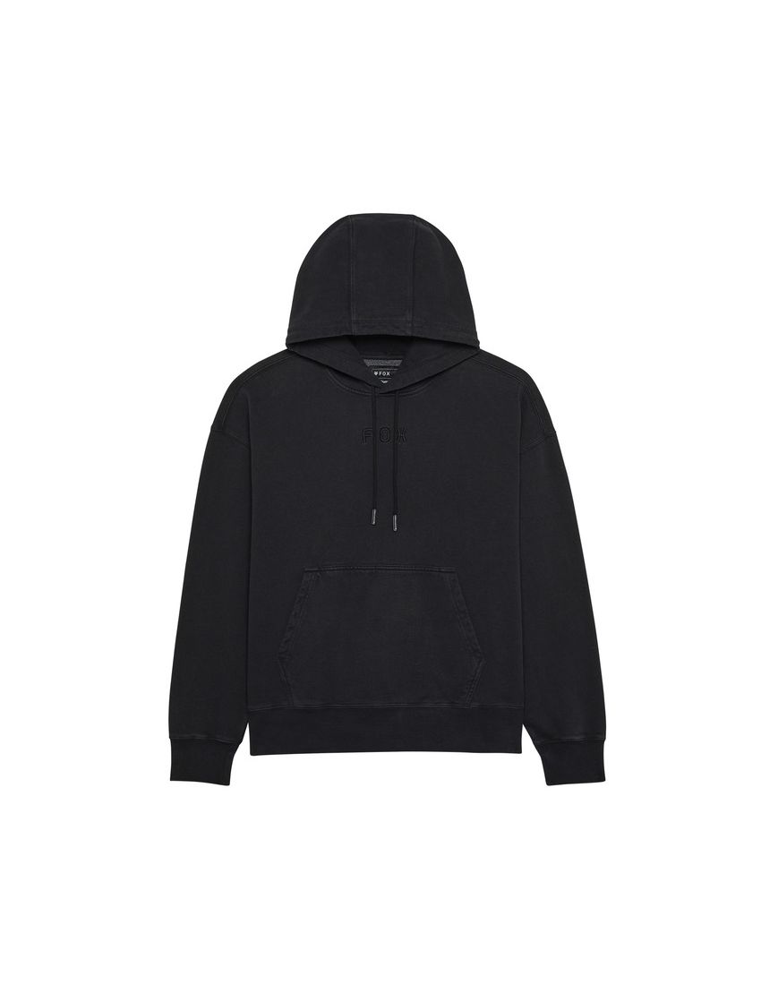 Fox Bluza Z Kapturem  Wordmark Oversized Fleece Po Black M