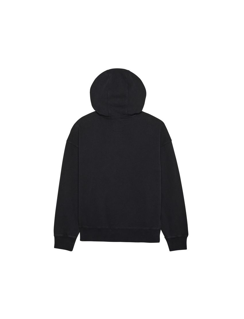Fox Bluza Z Kapturem  Wordmark Oversized Fleece Po Black M