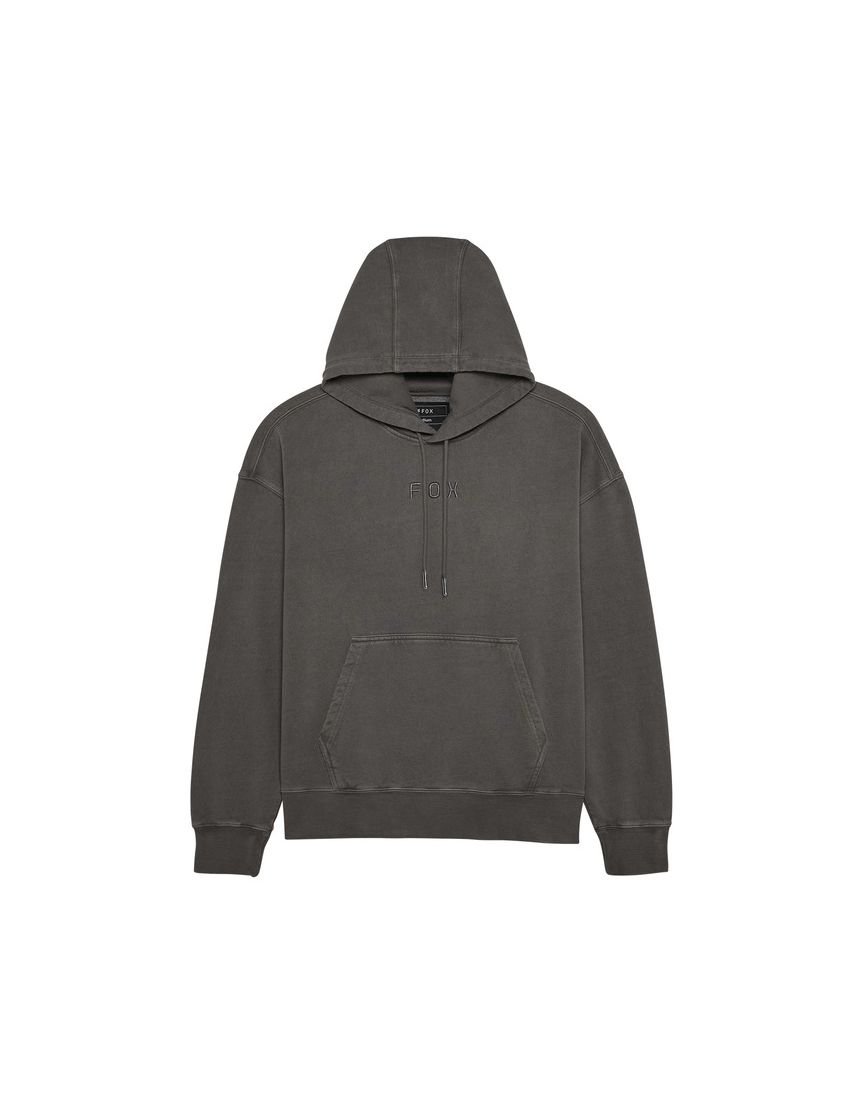 Fox Bluza Z Kapturem  Wordmark Oversized Fleece Po Pewter S