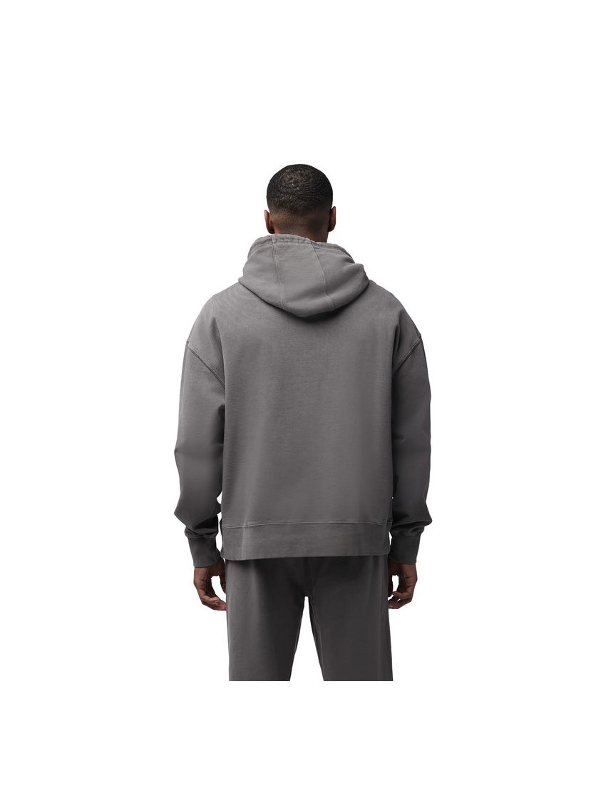 Fox Bluza Z Kapturem  Wordmark Oversized Fleece Po Pewter S