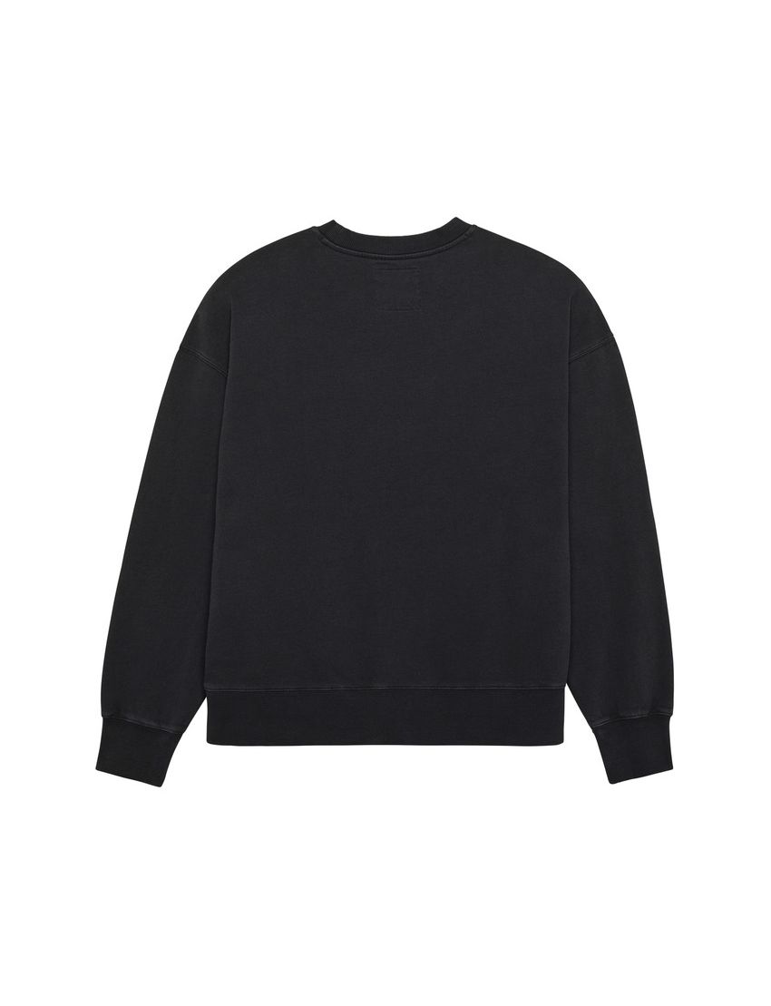 Fox Bluza  Wordmark Oversized Fleece Crew Black M