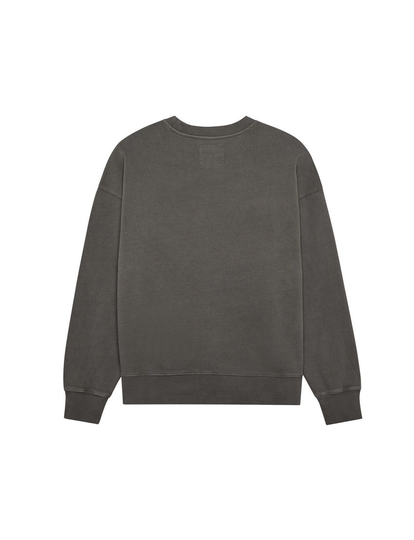 Fox Bluza  Wordmark Oversized Fleece Crew Pewter S