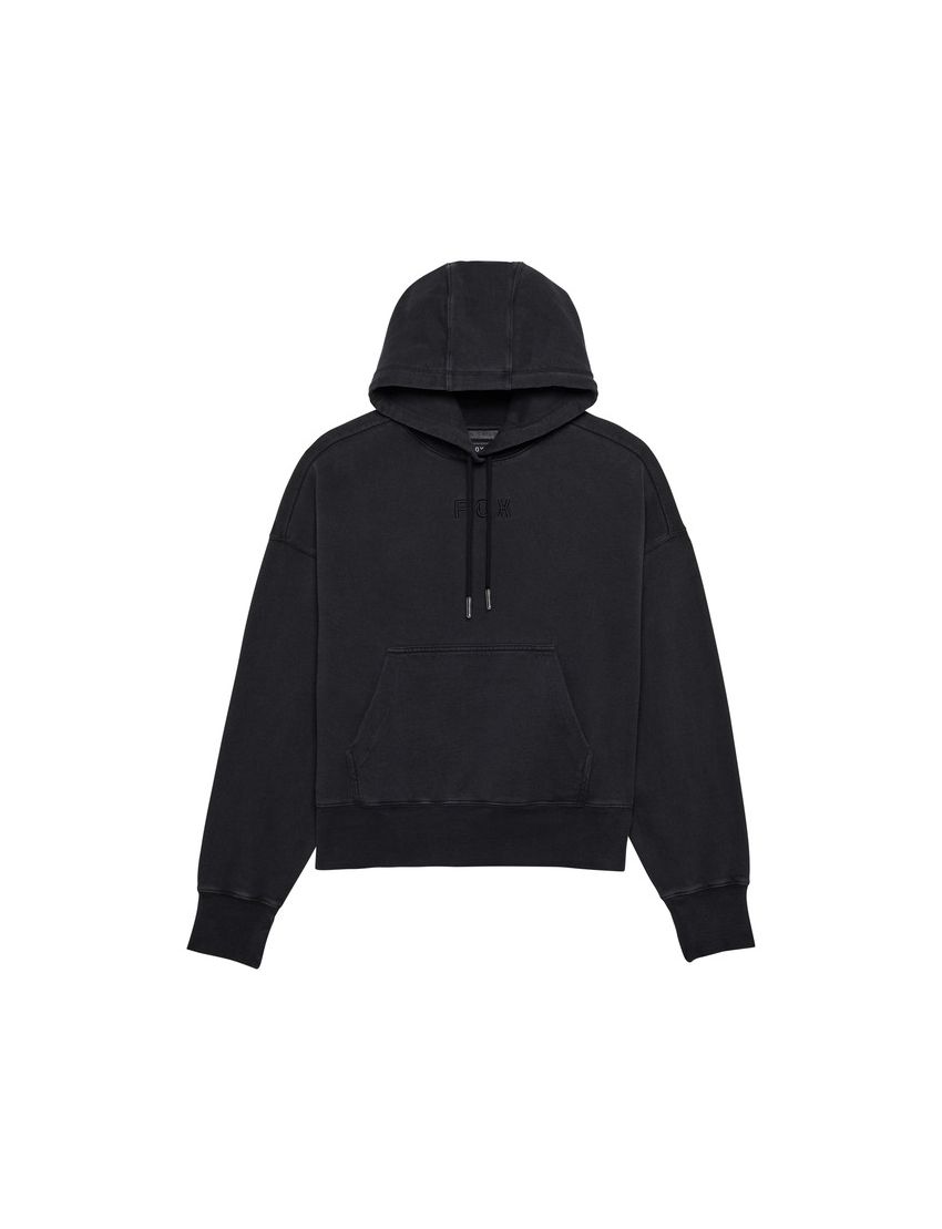 Fox Bluza Z Kapturem Damska  Wordmark Oversized Black Xs
