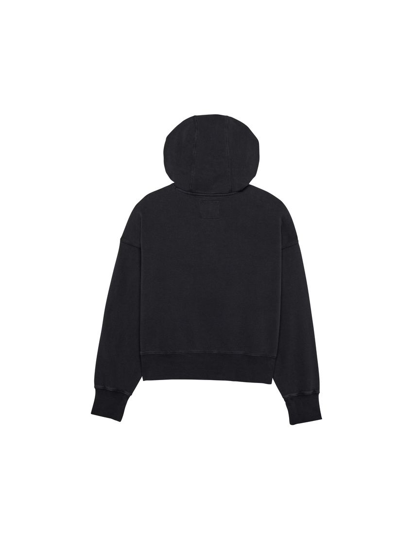Fox Bluza Z Kapturem Damska  Wordmark Oversized Black Xs