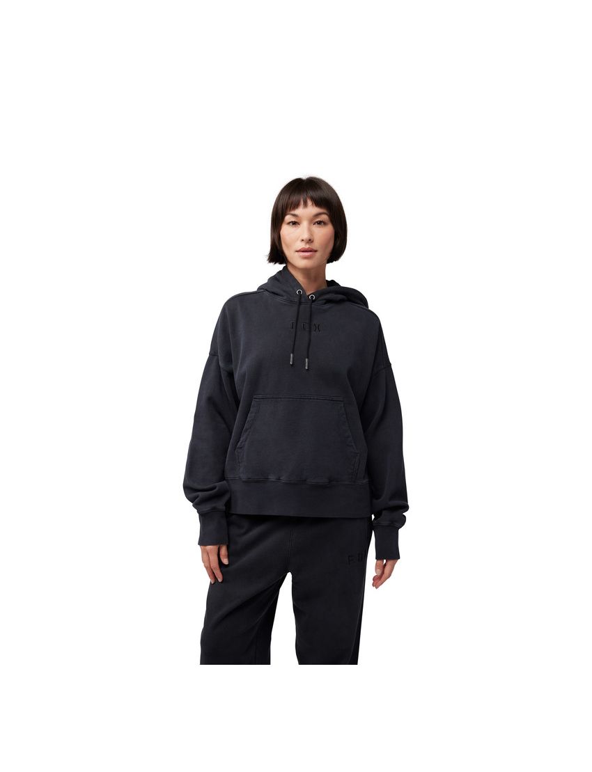 Fox Bluza Z Kapturem Damska  Wordmark Oversized Black Xs