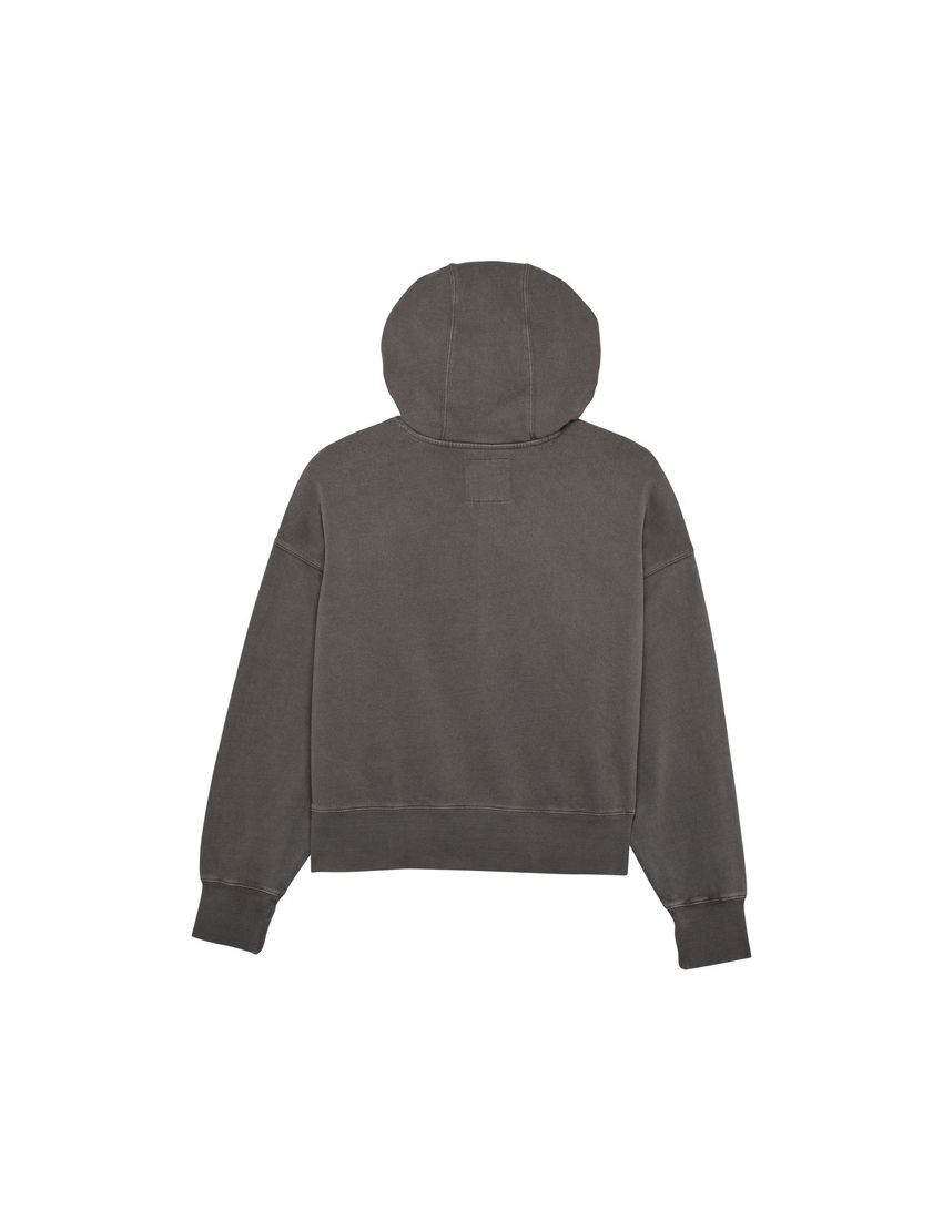 Fox Bluza Z Kapturem Damska  Wordmark Oversized Pewter Xs