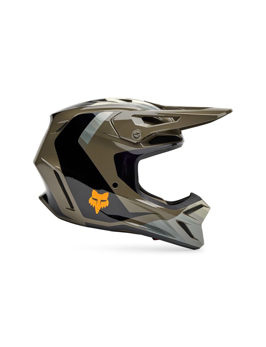 Fox Kask Motocyklowy  V3 Fade Brown Black S