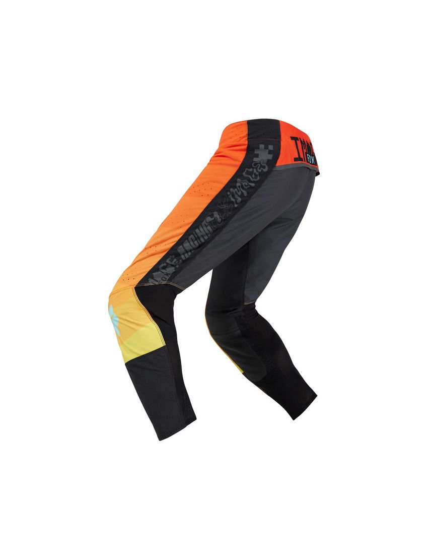 Fox Spodnie Motocyklowe  Flexair Grid Black Orange 32