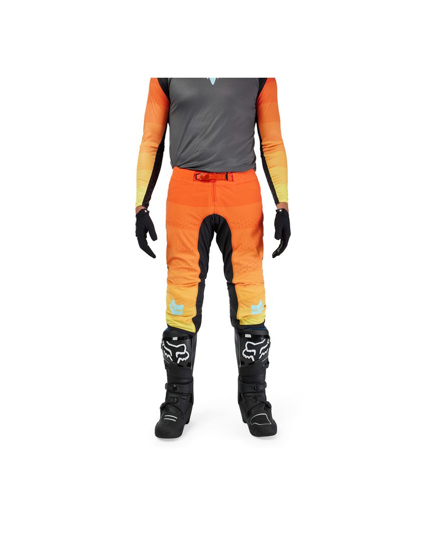 Fox Spodnie Motocyklowe  Flexair Grid Black Orange 32