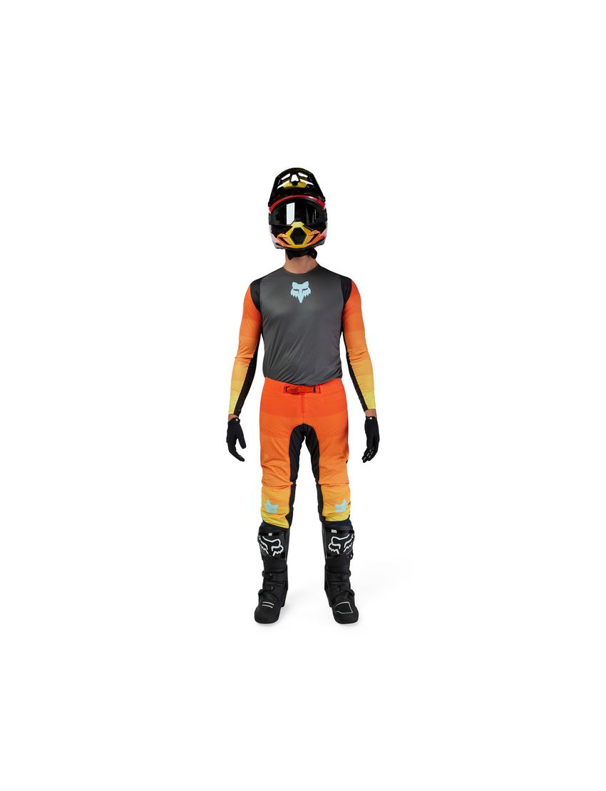 Fox Spodnie Motocyklowe  Flexair Grid Black Orange 32