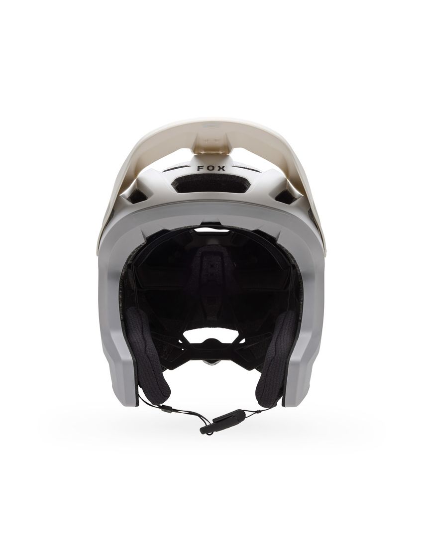 Fox Kask Rowerowy  Dropframe Pro Grid Light Grey L